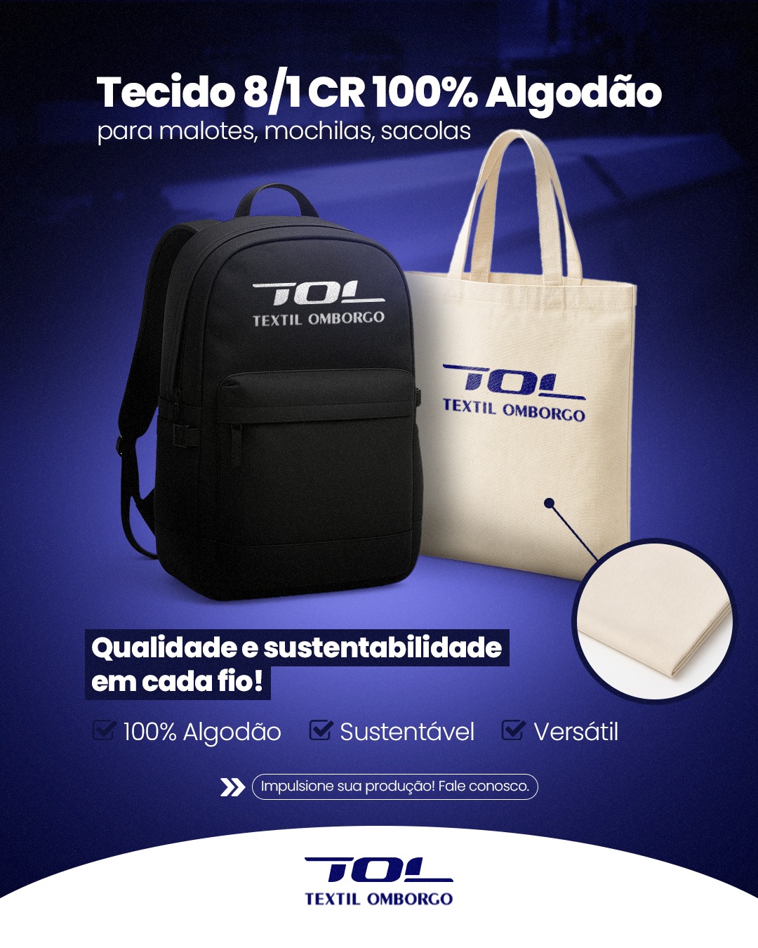 Tecido CR 100% Algodão